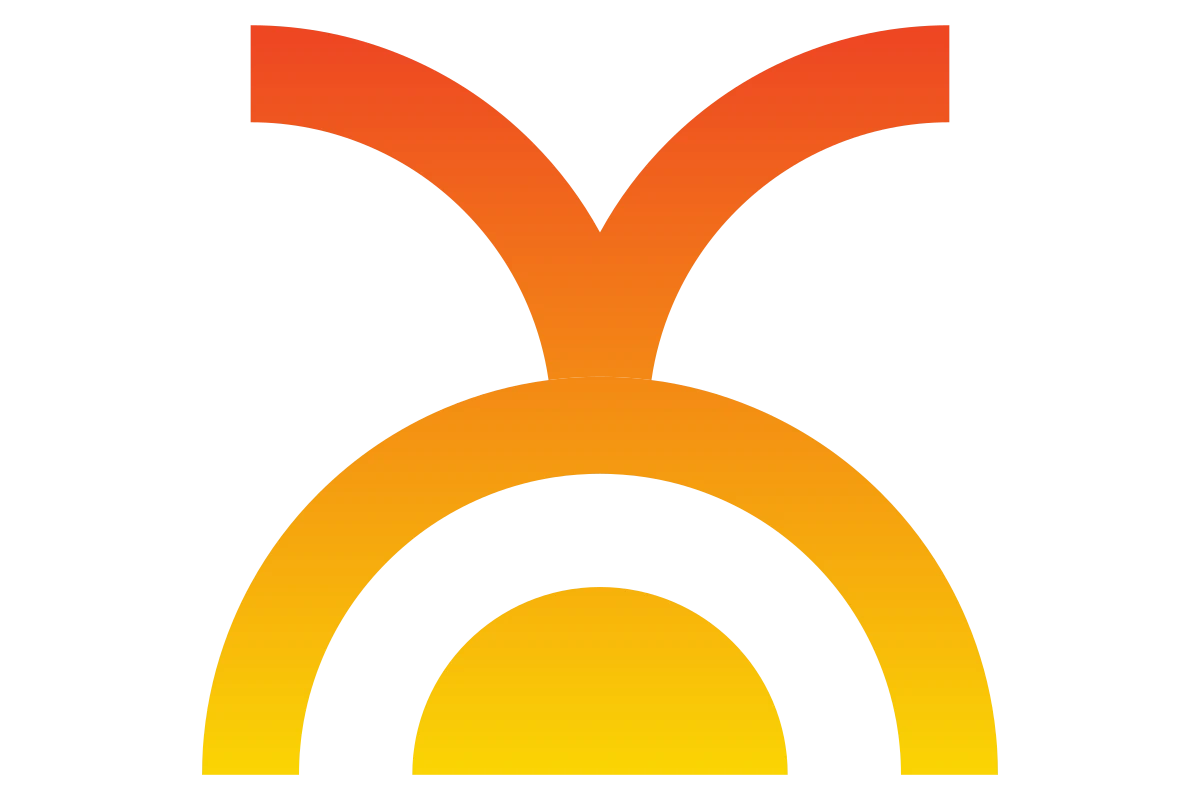 Dynamic Abstract Symbol of Wellness and Innovation