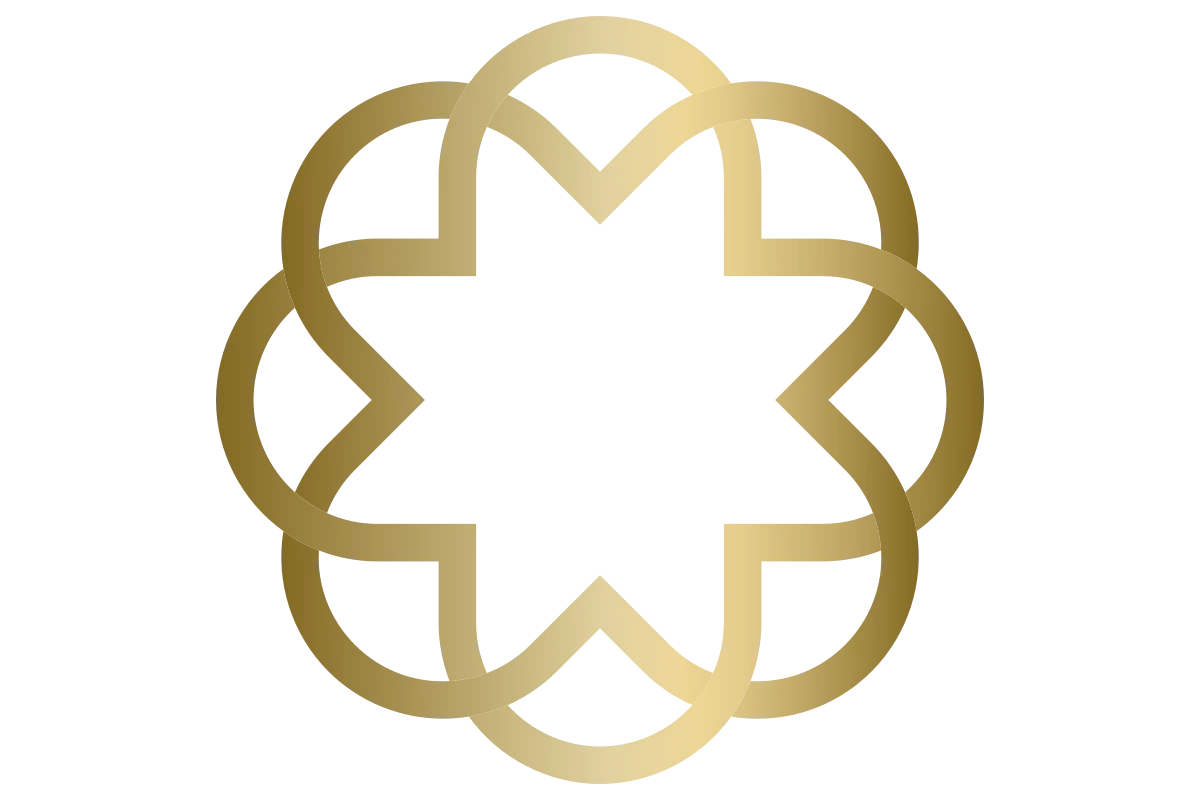 Elegant Gold Abstract Luxury Ornament Design