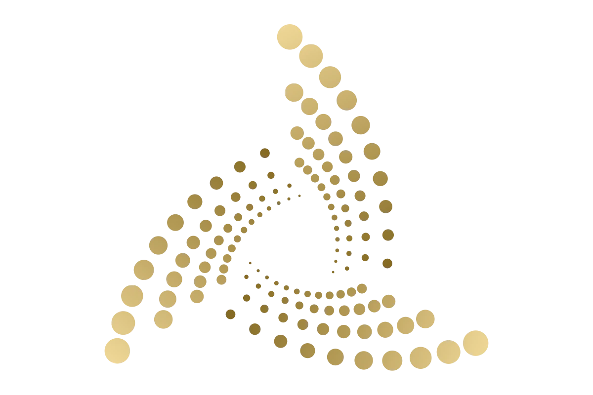 Dynamic Gold Swirl Logo - Modern and Innovative Design