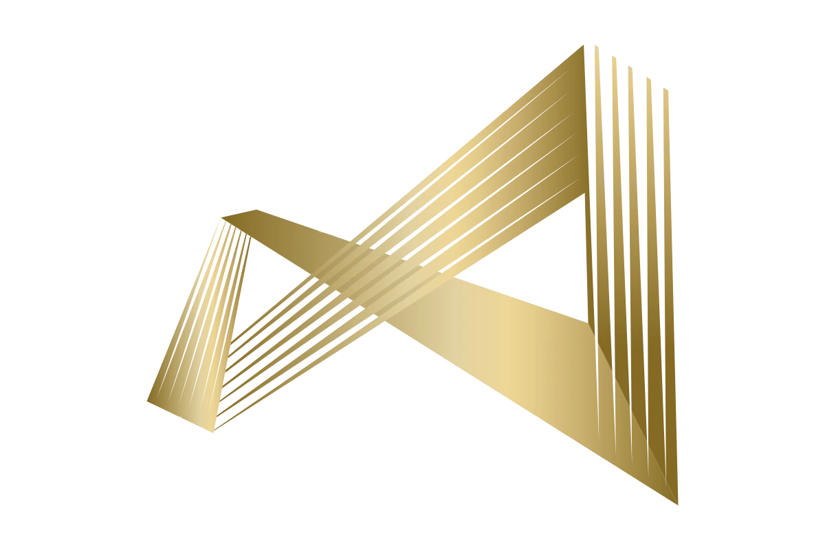 Elegant Gold Abstract Design for Premium Architecture