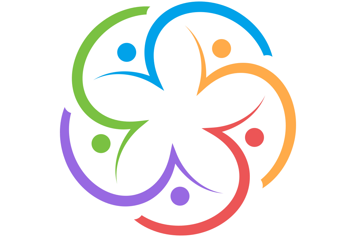 Vibrant Community Symbol for Nonprofit Engagement