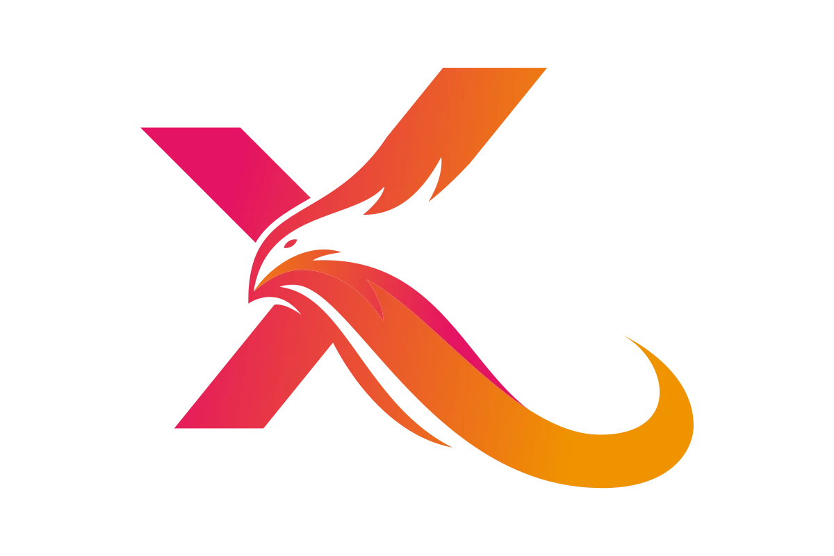 Innovative Phoenix Symbol for Modern Identity