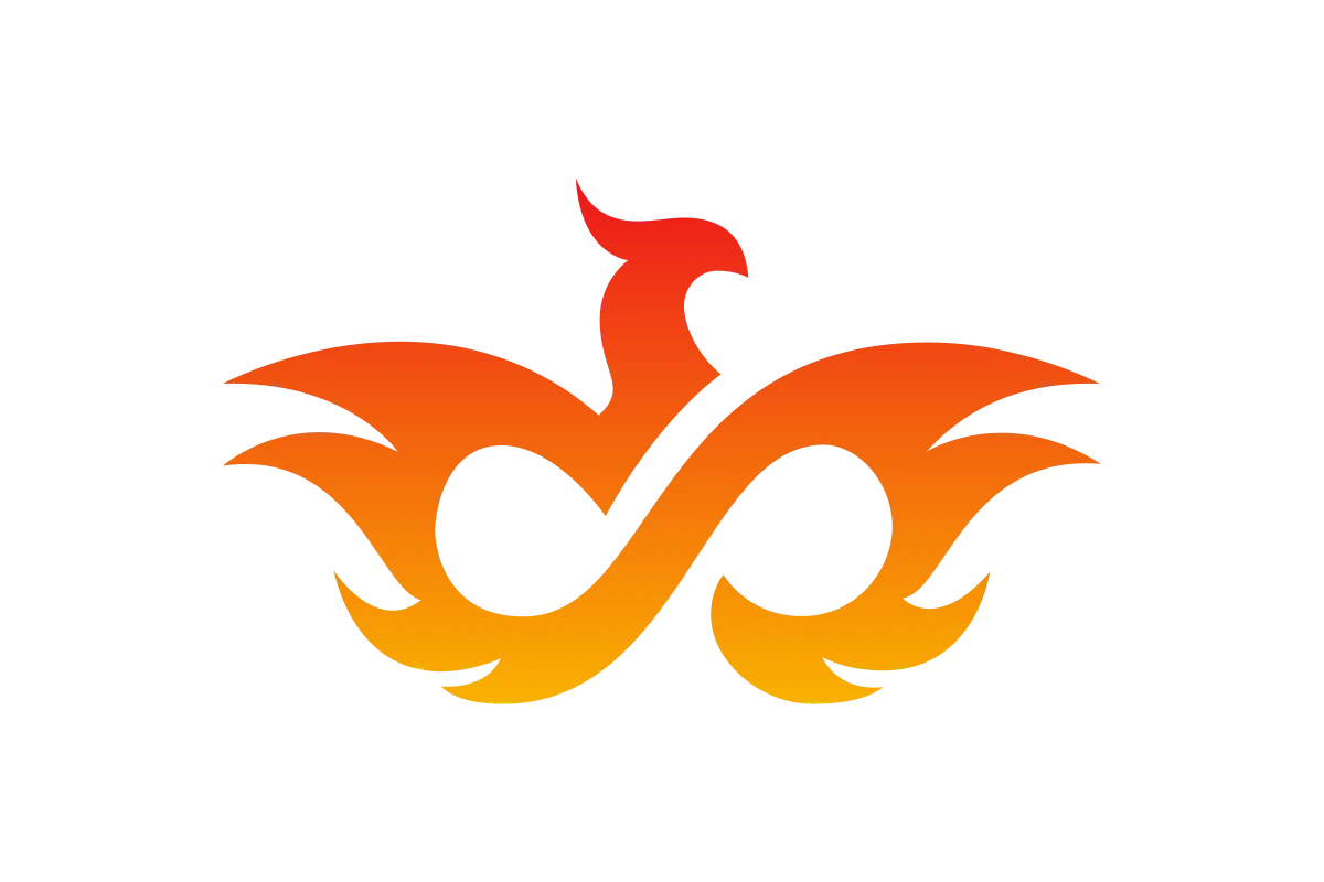 Innovative Phoenix Symbol with a Modern Twist