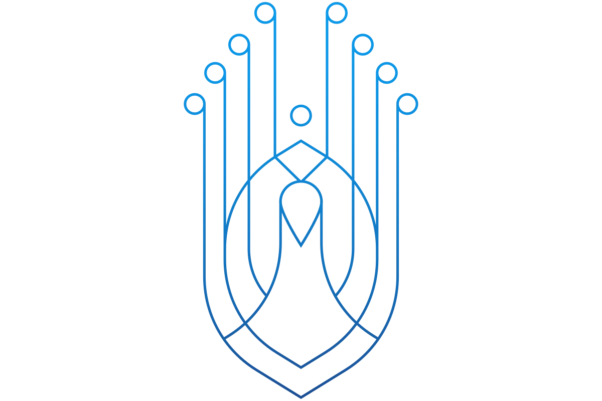 Elegant Peacock Spa Logo - Modern and Serene