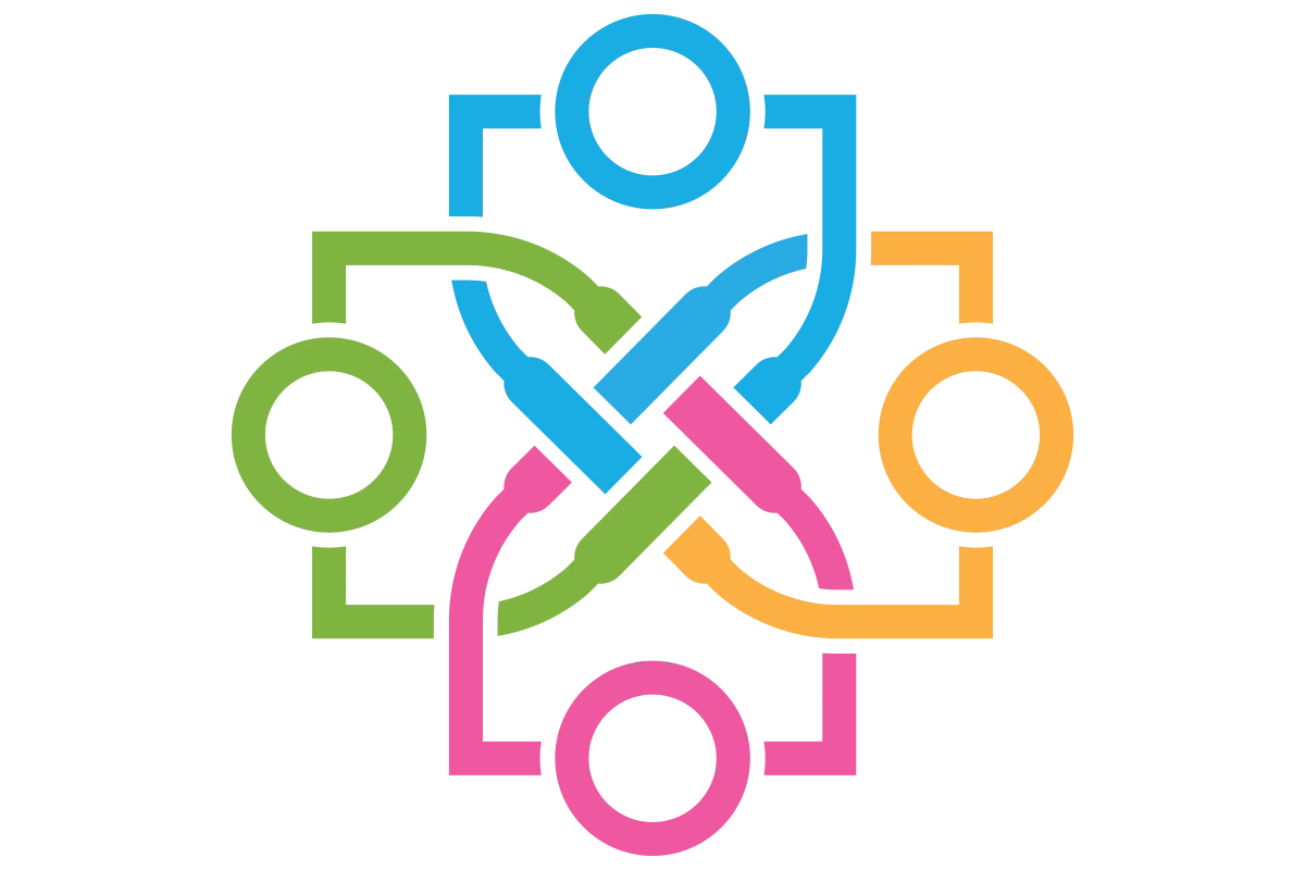 Community Collaboration Logo for Nonprofit Organizations