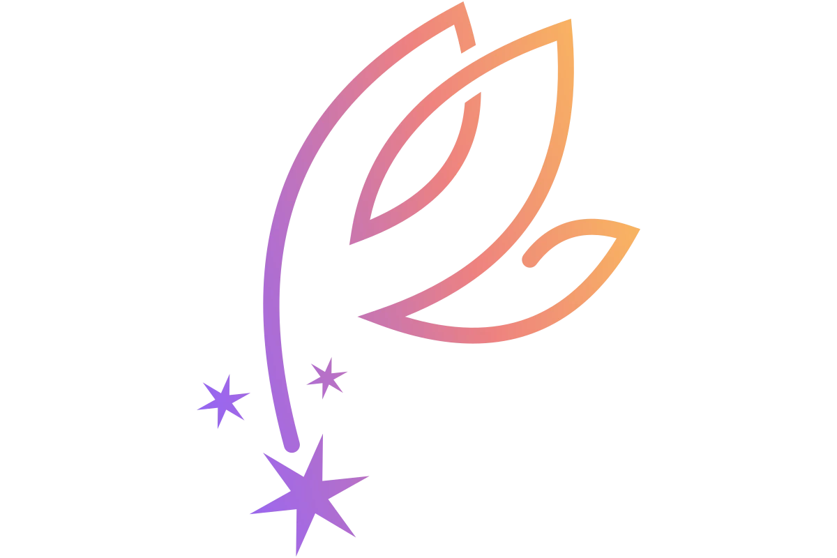 Elegant Abstract Beauty Salon Logo with Floral Elements