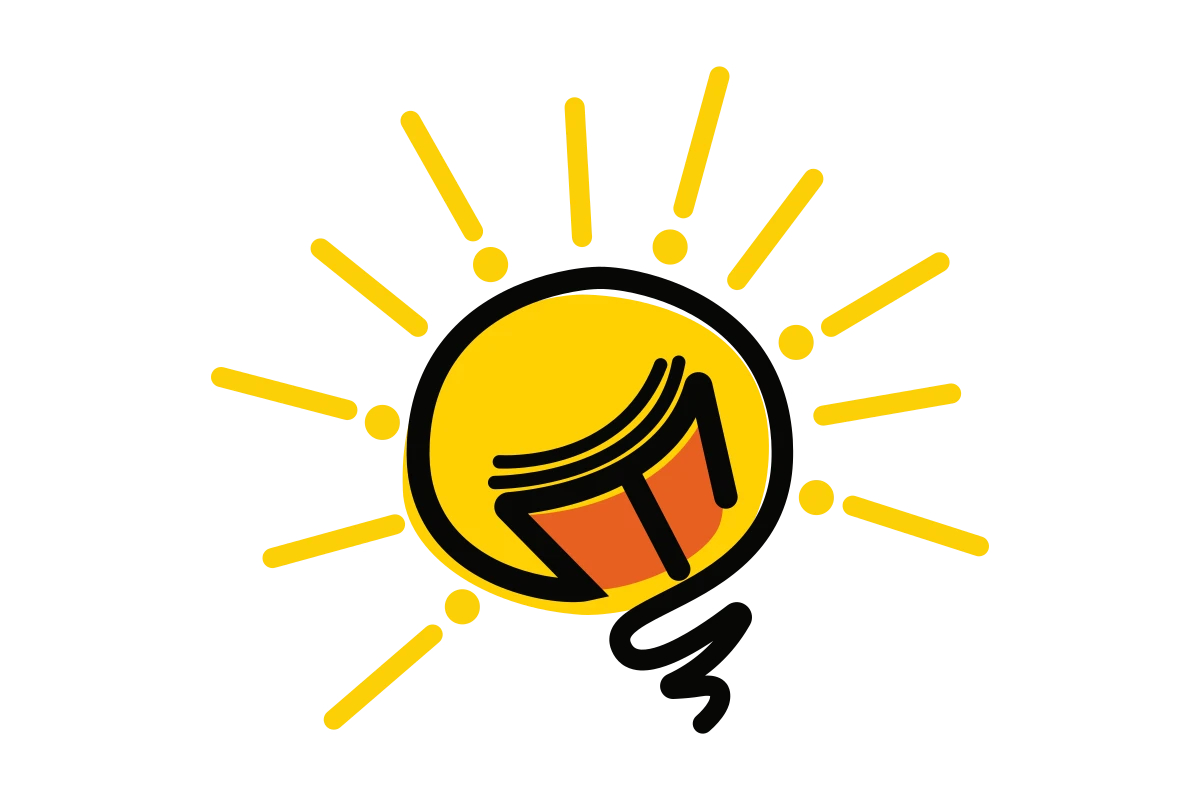 Bright Light Bulb Symbolizing Innovation in Education