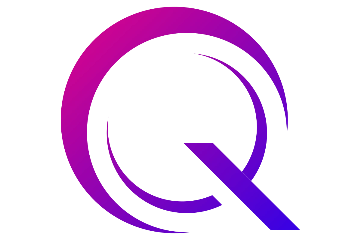 Innovative Abstract Q Logo with Dynamic Gradient