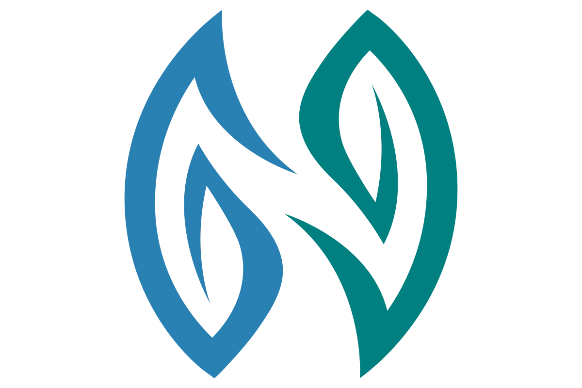 Innovative Landscaping Logo with Modern Geometric Elements