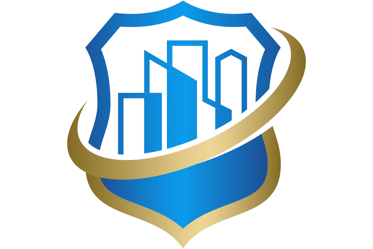 Modern Shield Logo for Real Estate Security Services