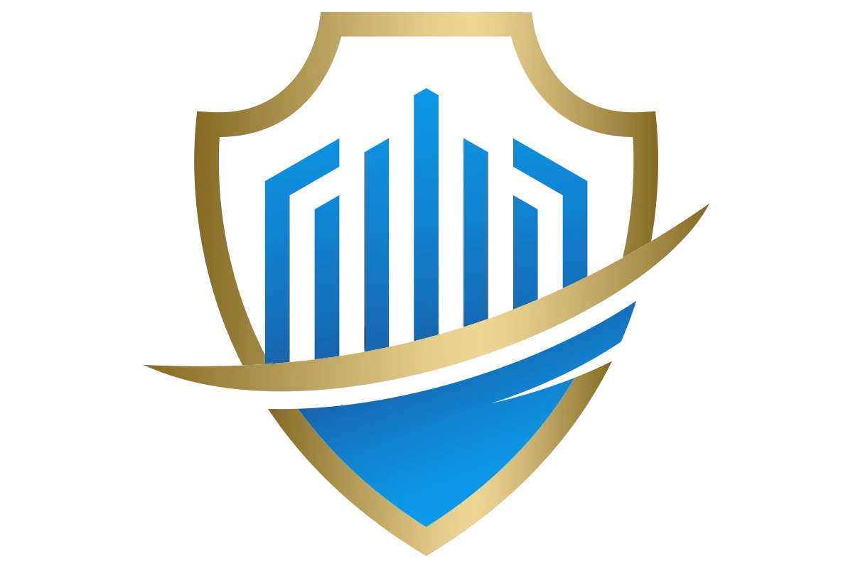 Modern Security Shield Logo for Insurance Services
