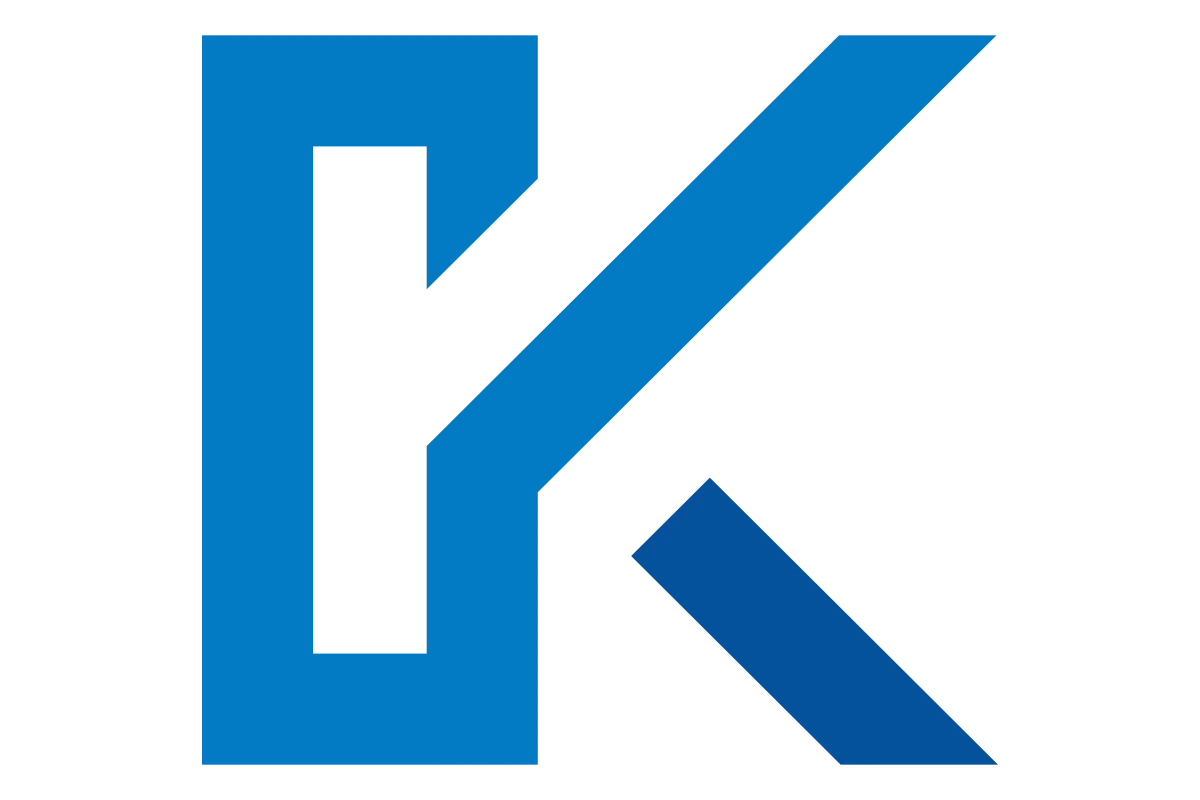 Innovative Abstract K Logo for Personal Branding