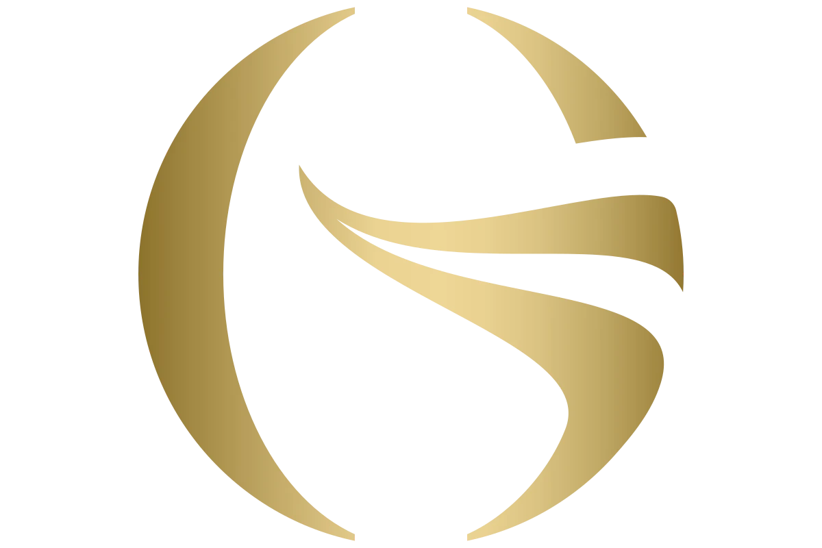 Elegant Gold Abstract GS Design for Real Estate