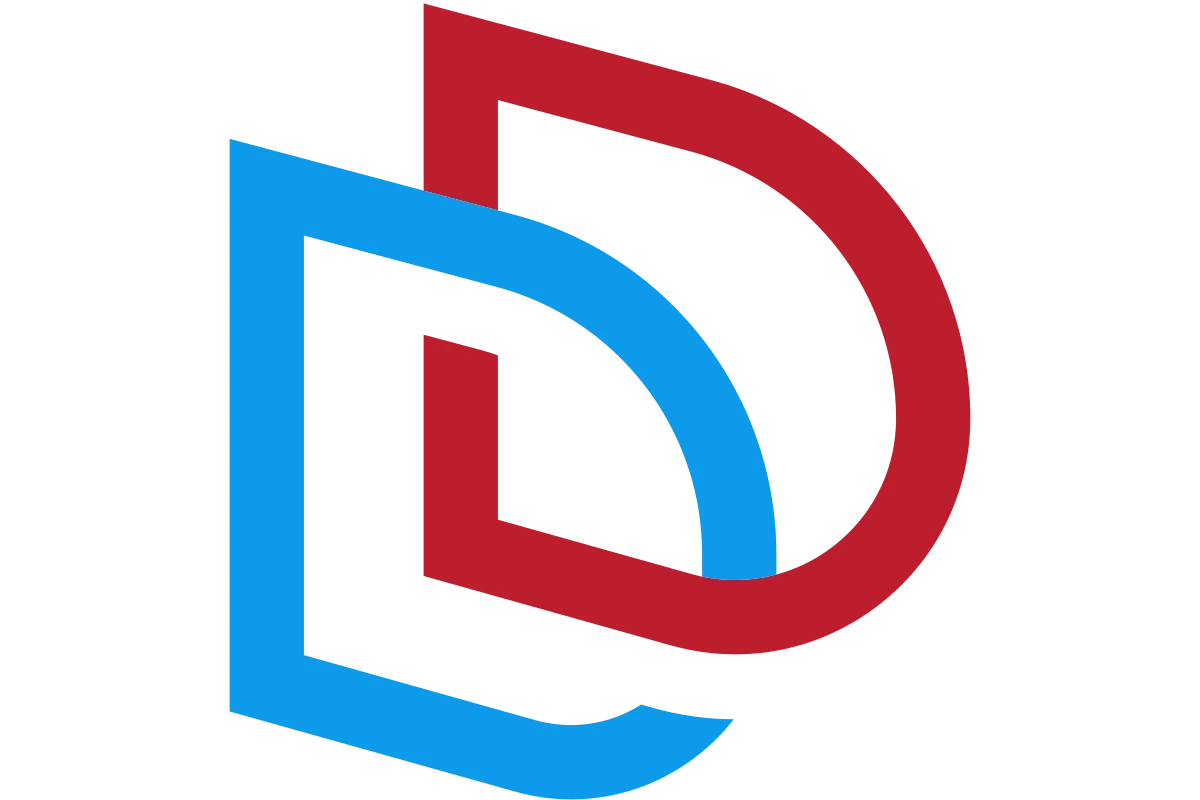 Dynamic DD Monogram – Modern & Innovative Identity Design