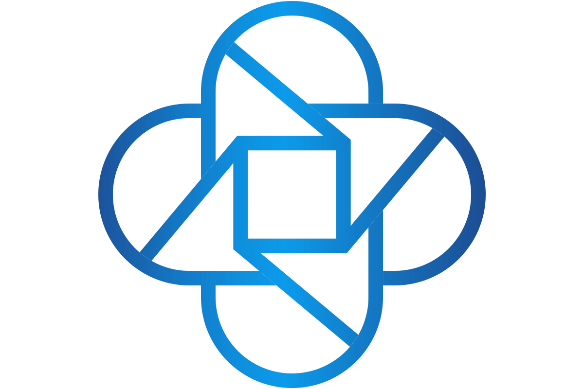 Innovative Software Solutions - Abstract Geometric Design