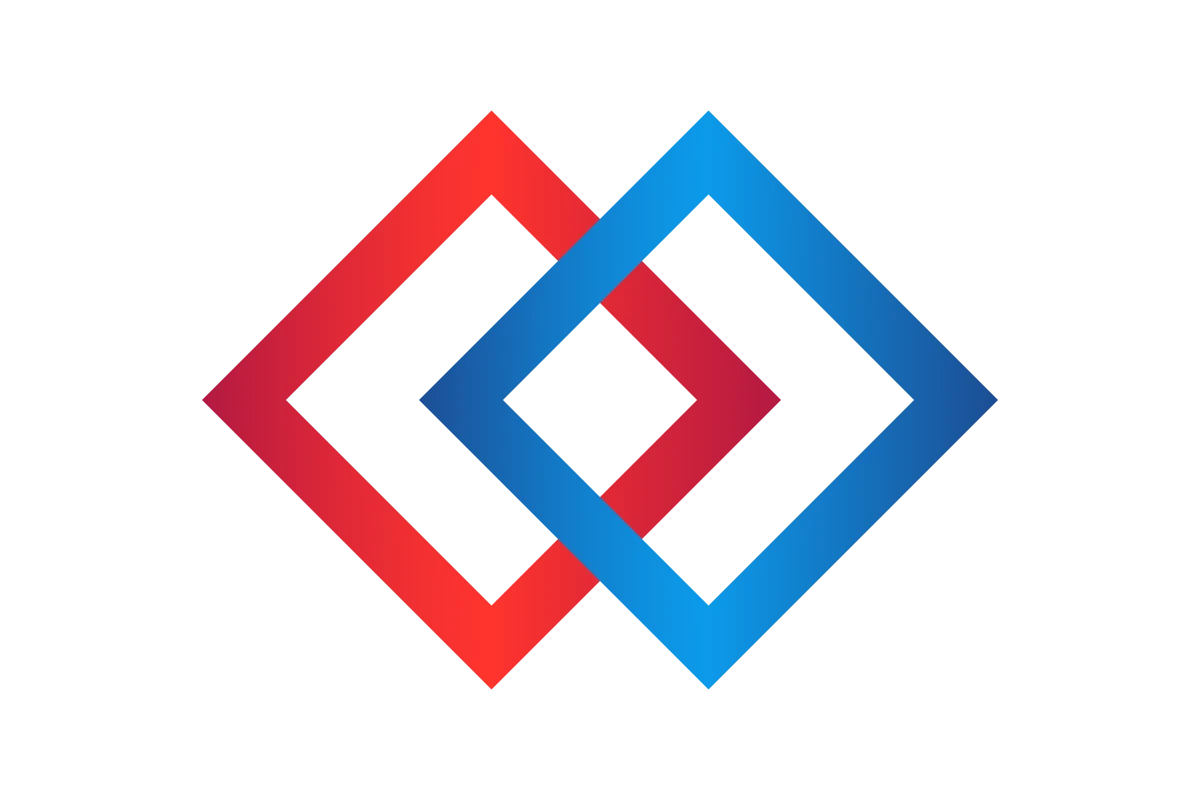 Innovative Abstract Software Logo with Modern Colors