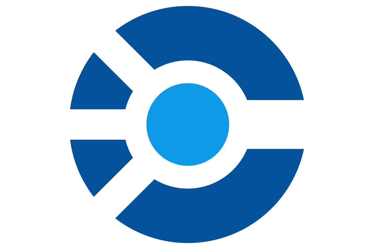 Innovative Logistics Icon in Modern Blue Design