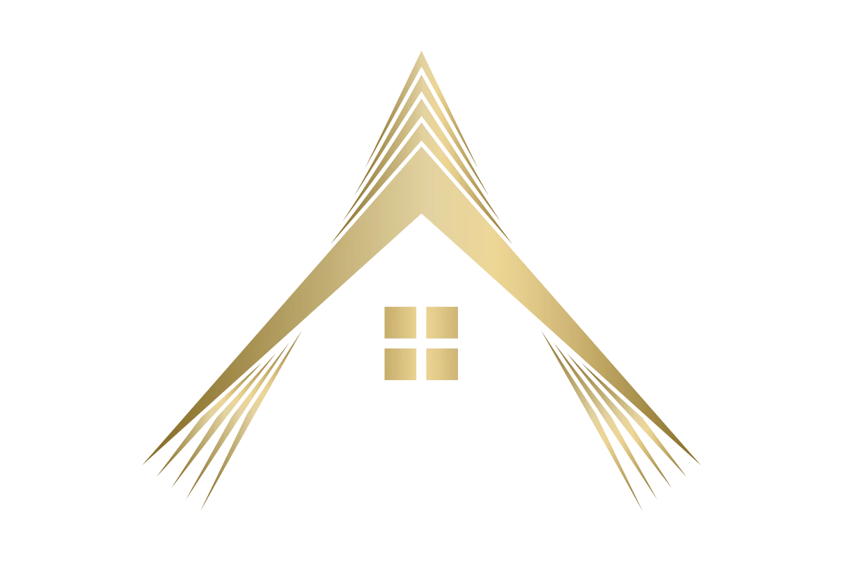 Luxury Real Estate Logo with Elegant House Symbol