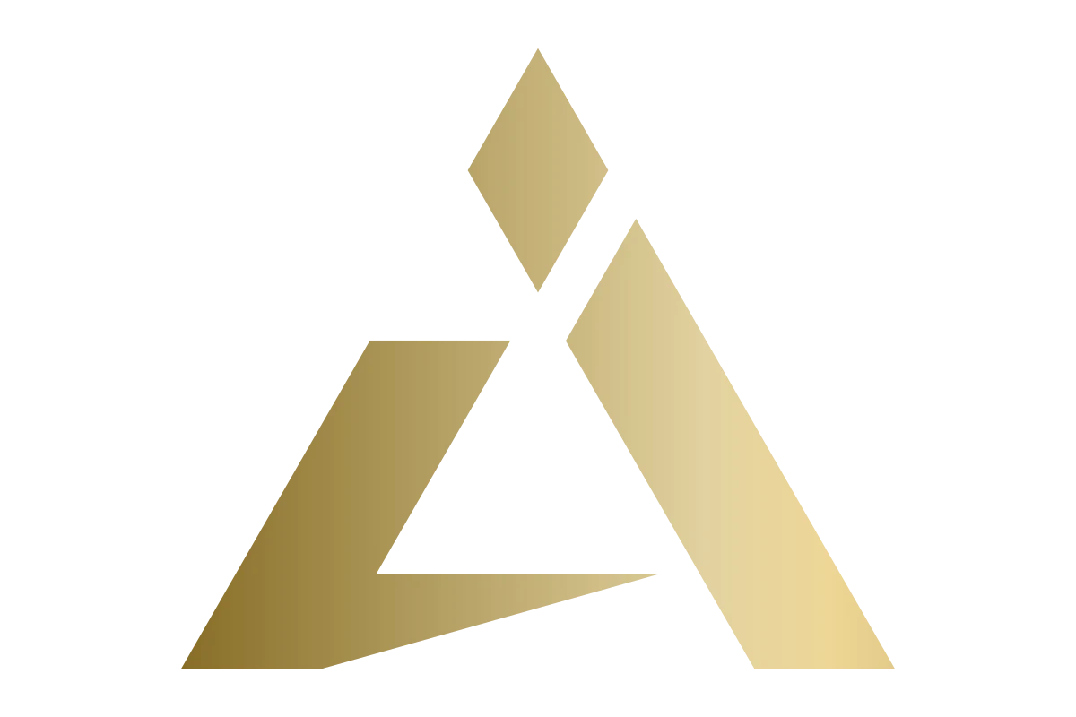 Luxury Accounting Logo in Geometric Minimalist Style