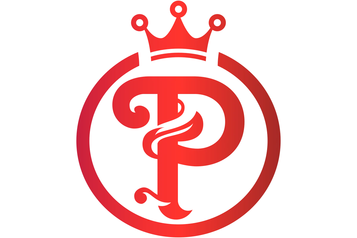 Luxury Beauty Salon Monogram with Crown Design