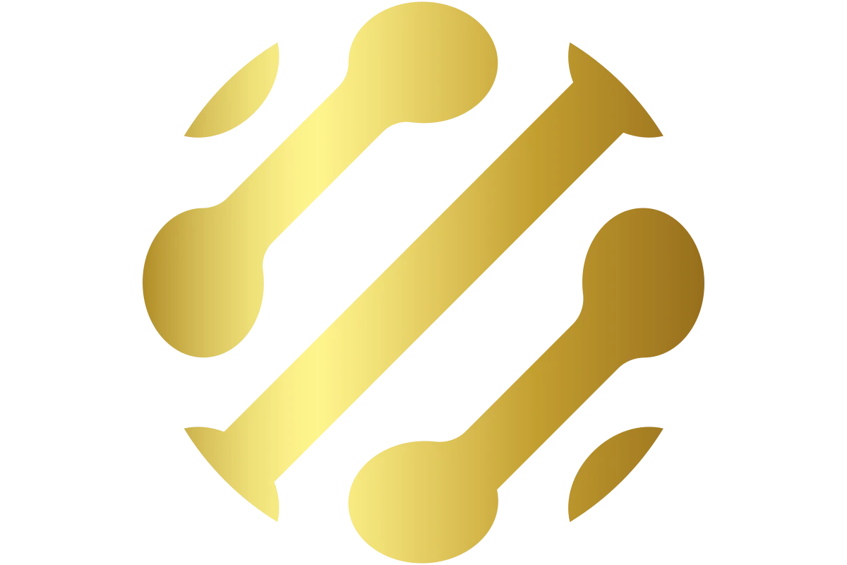 Innovative Gold Logistics Symbol for Modern Solutions