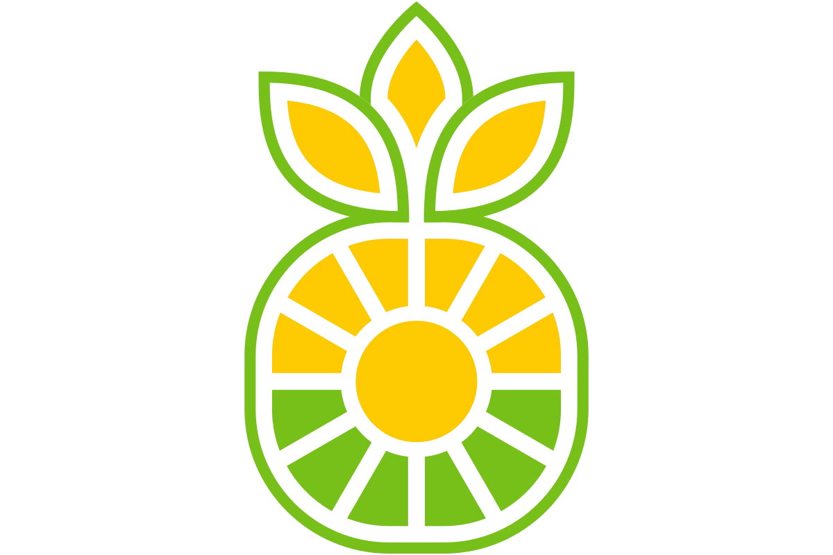 Modern Pineapple Logo for Fresh Food Delivery Service