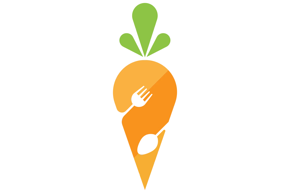 Fresh and Healthy Food Delivery Service Logo Design