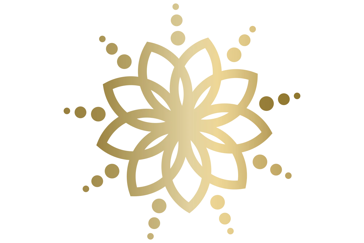 Elegant Lotus Symbol for Wellness and Beauty