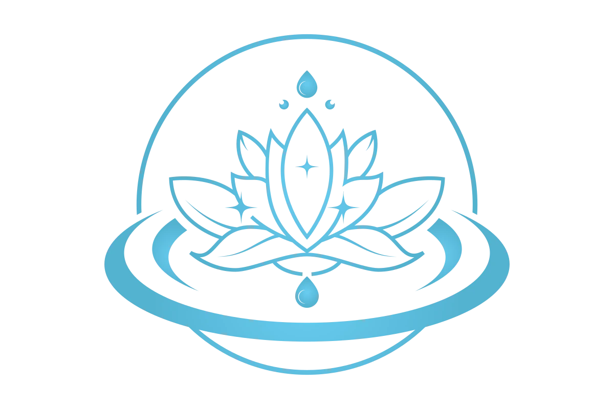 Elegant Lotus Spa Logo for Tranquil Wellness Experience