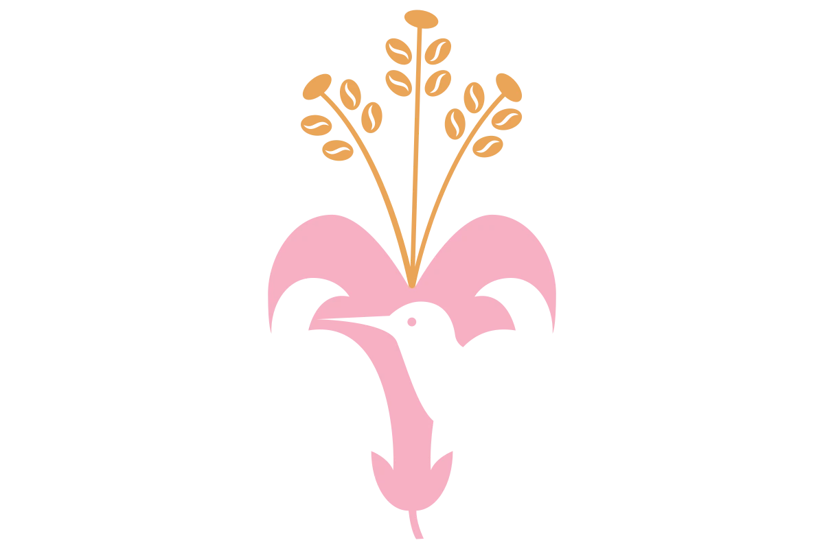 Elegant Hummingbird Floral Illustration for Community Focus