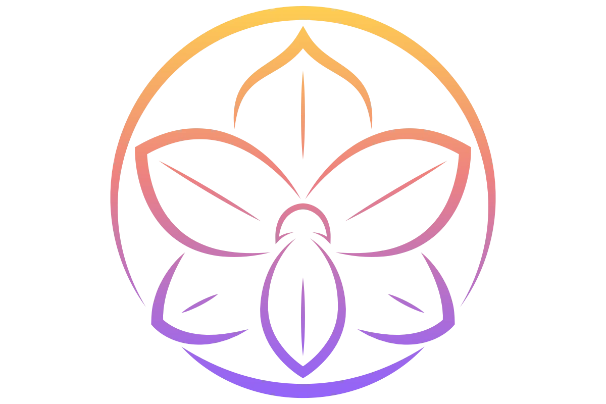 Elegant Orchid Logo for Luxury Spa Services