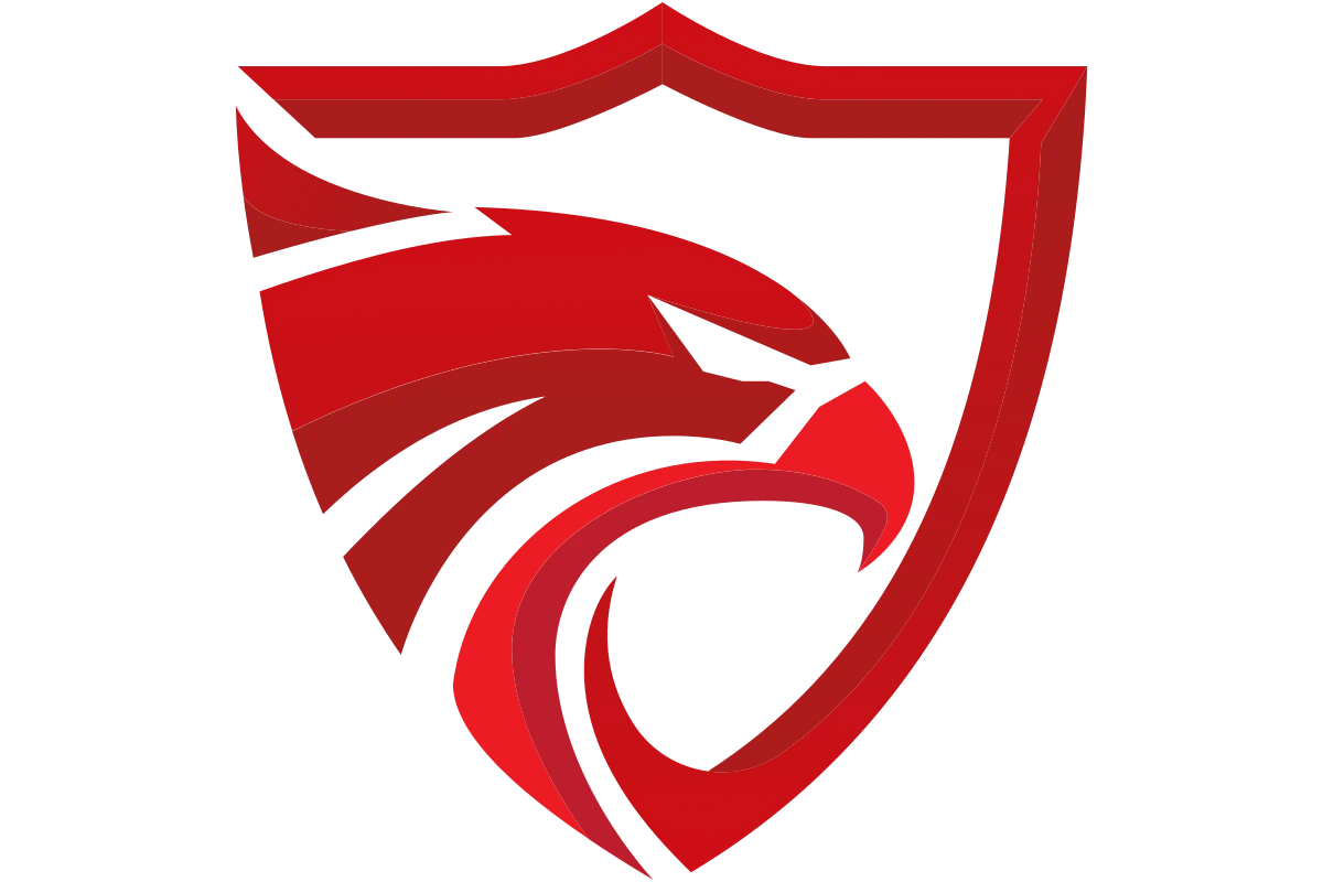 Bold Eagle Shield Logo for Security Services