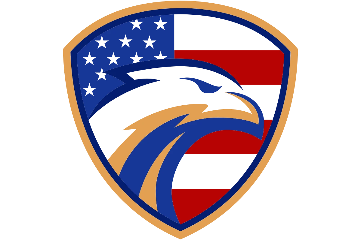Bold Eagle Shield Emblem for Security Services