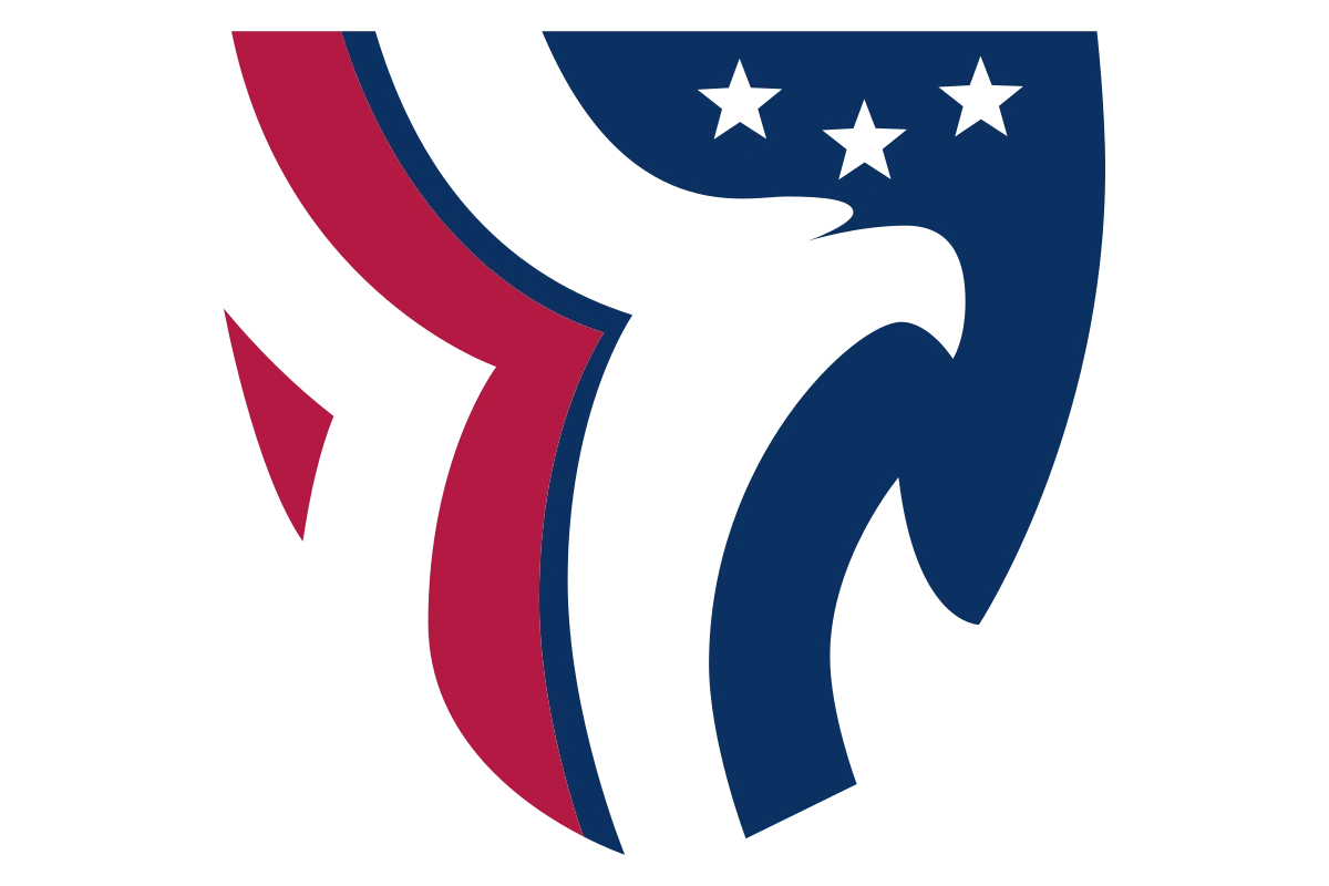 Empowering Political Symbol with Eagle and Stars