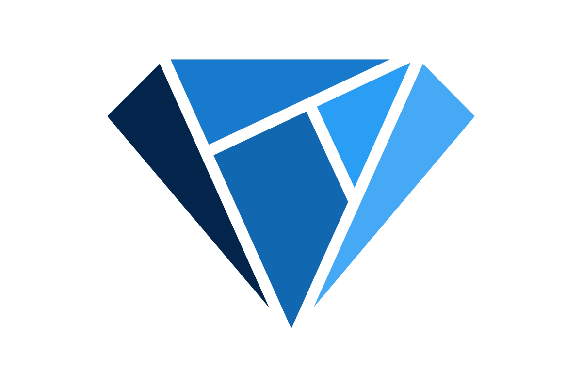 Elegant Diamond Logo - Modern and Luxury Gem Design