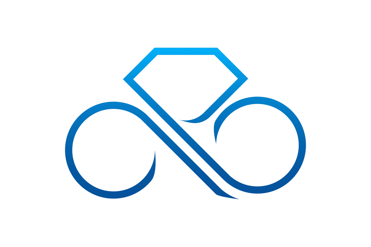 Innovative Auto Repair Logo Featuring Cycle Elements