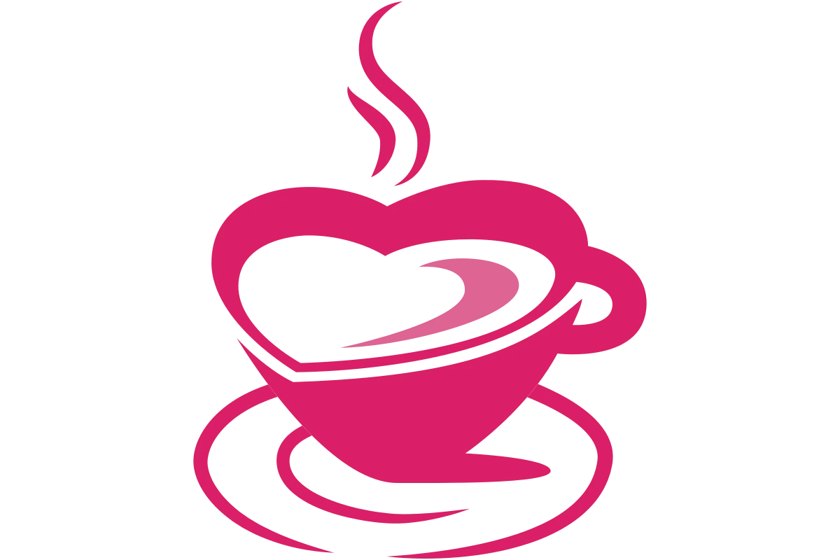 Vibrant Heart Coffee Cup Design for Community Cafes