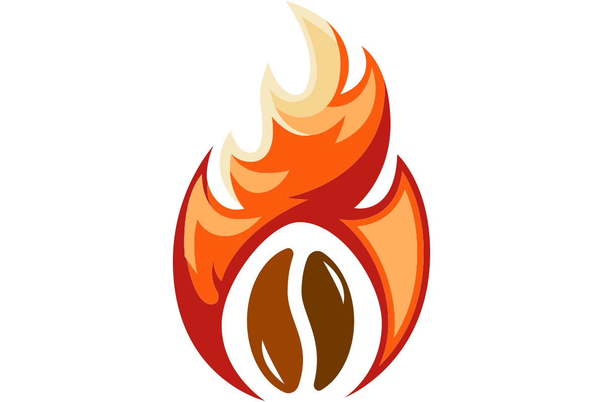 Inviting Coffee Flame Logo for Bakeries and Cafes