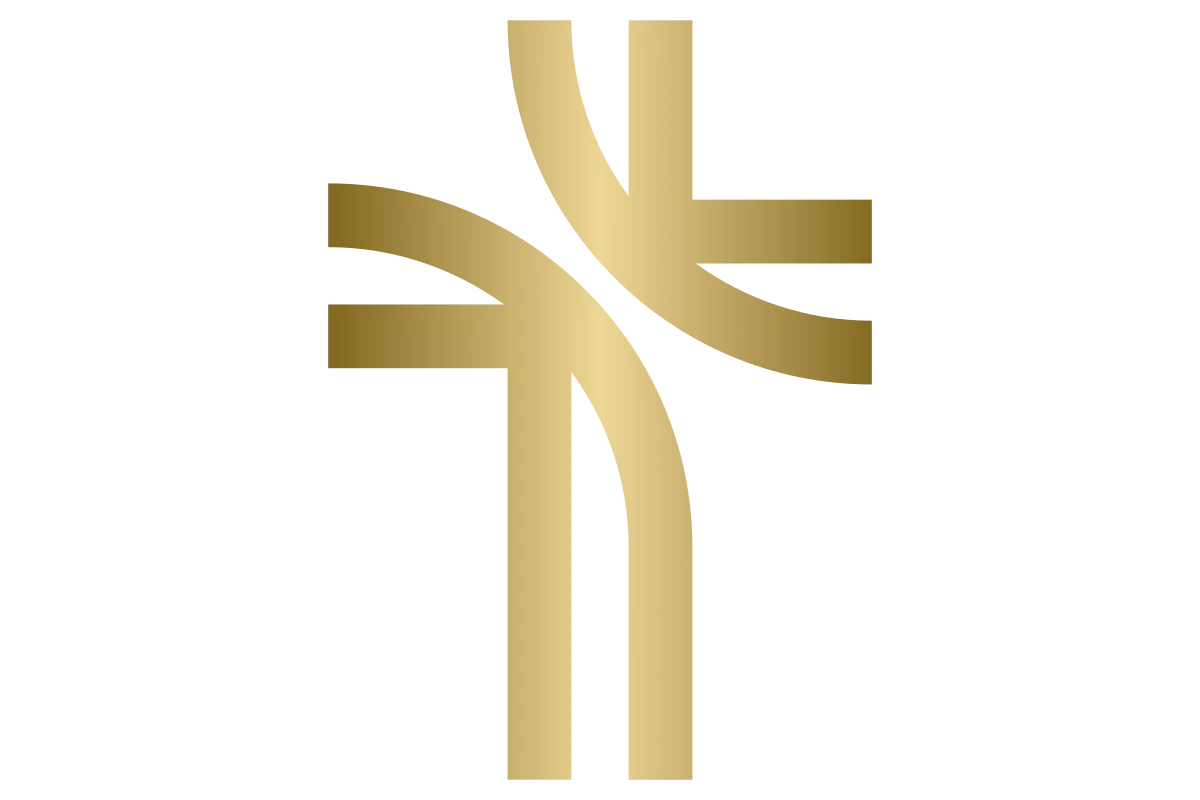 Elegant Gold Cross Symbol for Community and Faith
