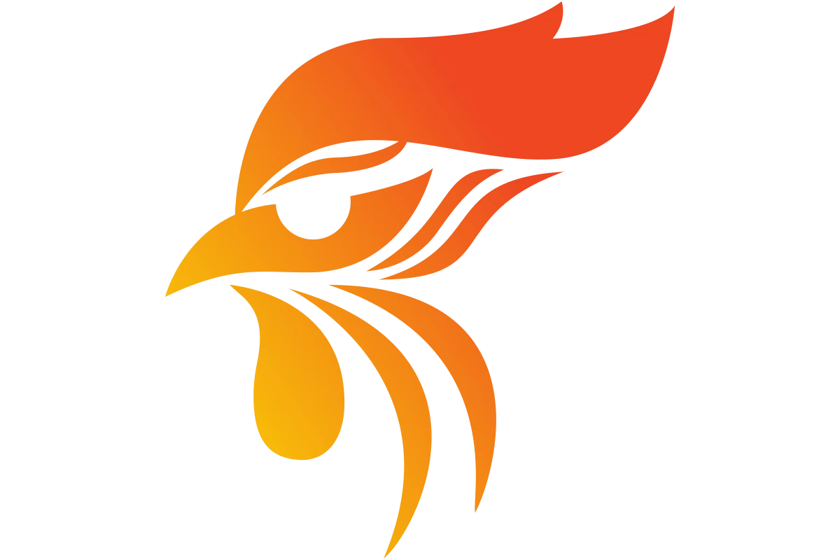 Vibrant Phoenix Logo Symbolizing Innovation and Energy