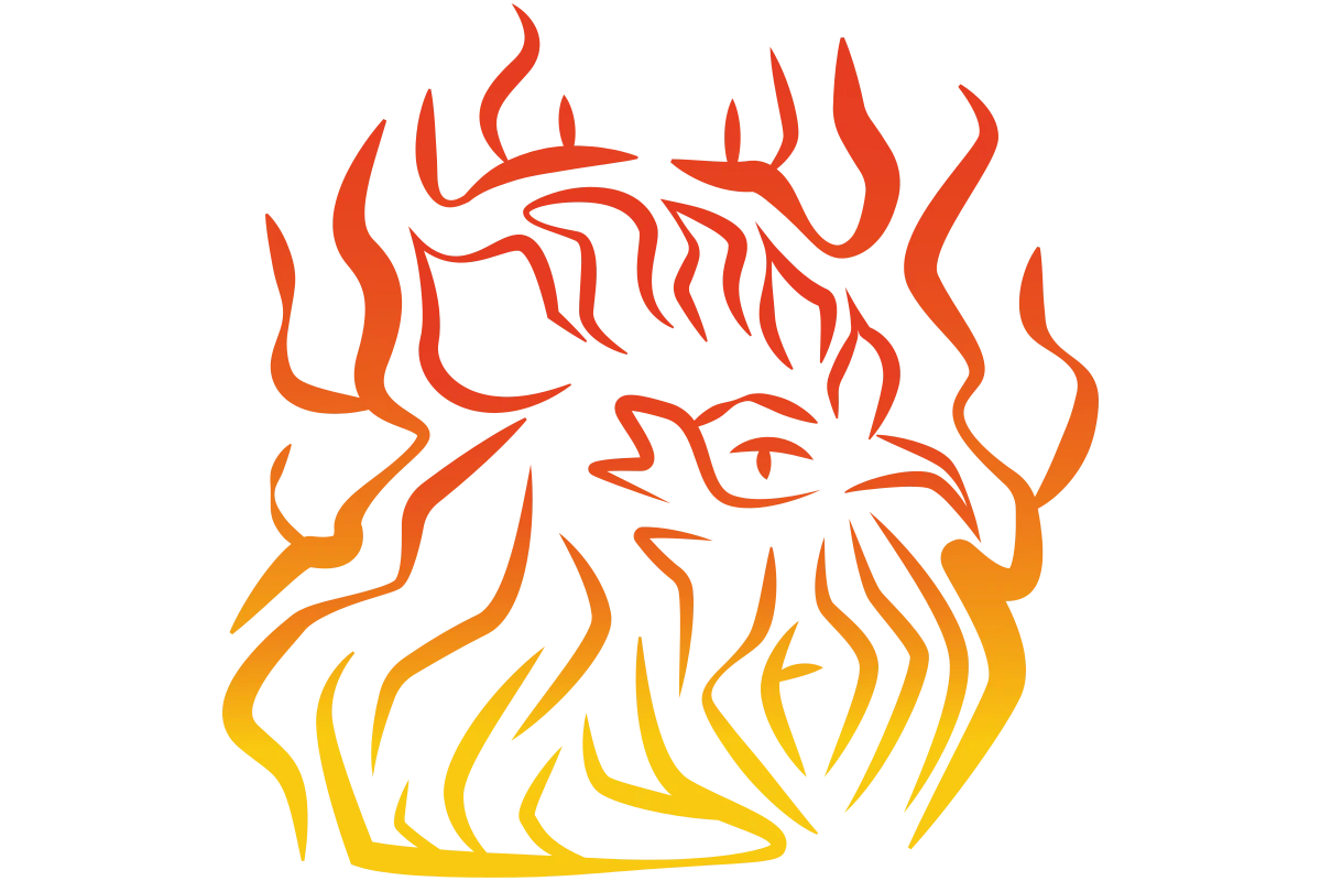 Dynamic Phoenix Logo Symbolizing Strength and Resilience