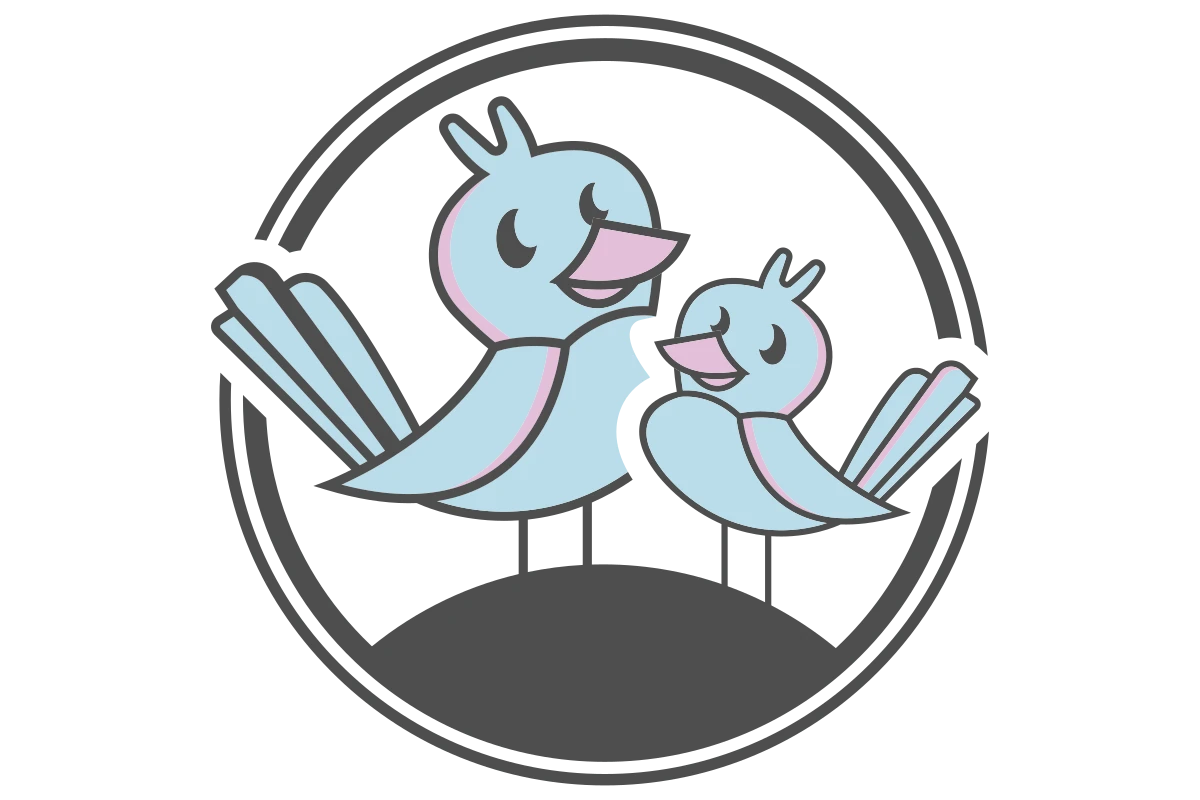 Charming Bird Mascot for Daycare Services