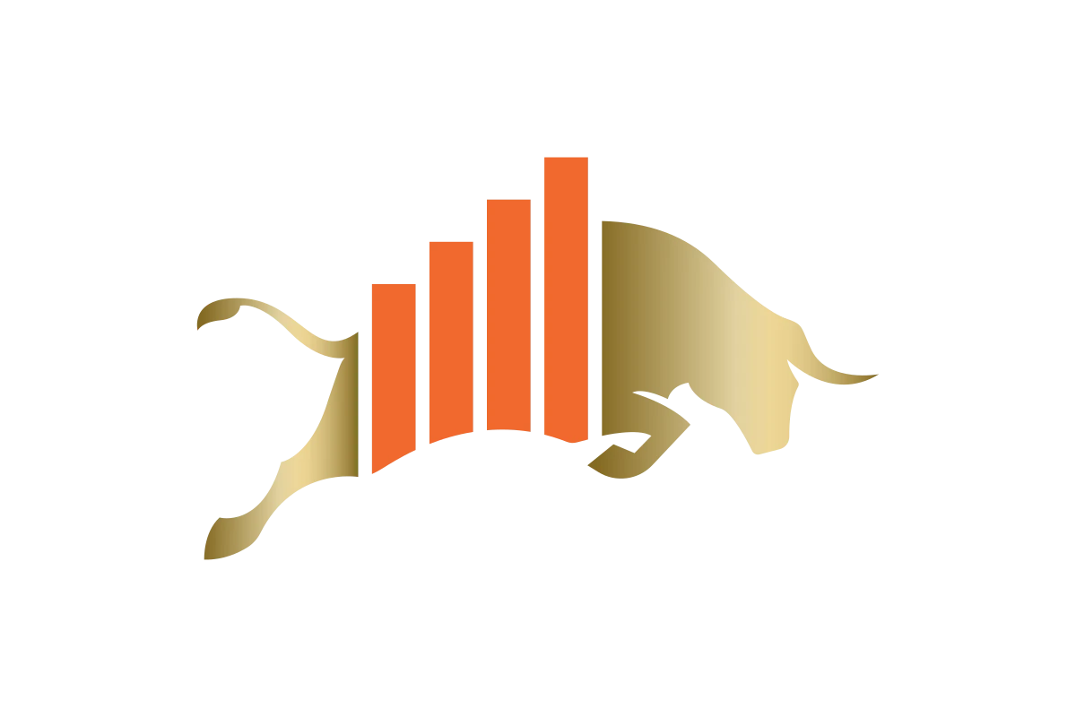 Dynamic Bull Symbolizing Financial Growth and Investment