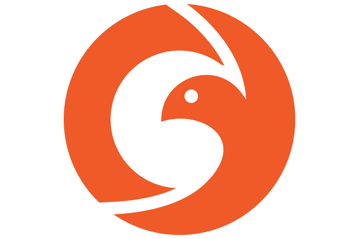 Stylized Phoenix Logo – Modern & Dynamic Representation