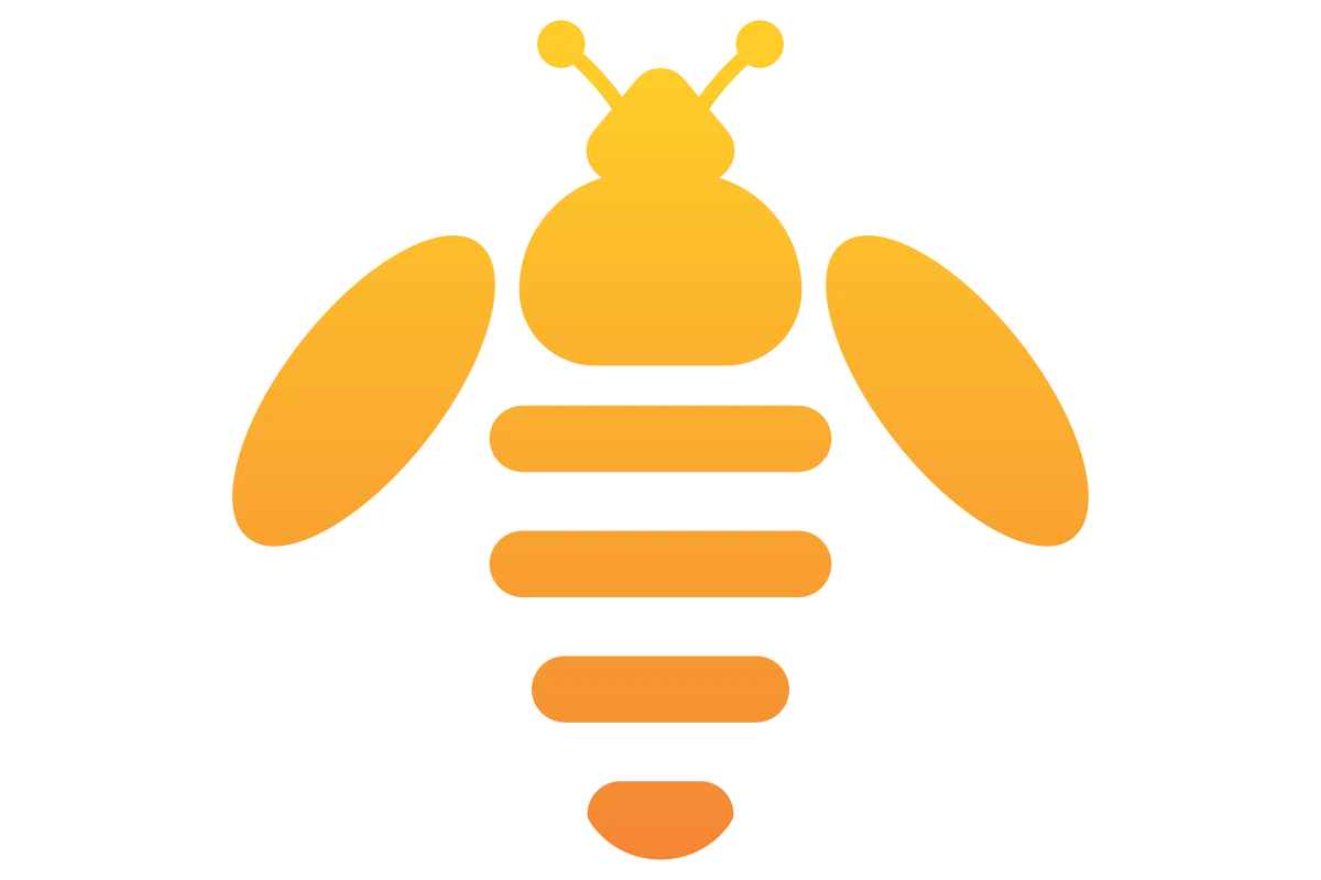 Minimalist Bee Icon for Eco-Friendly Initiatives