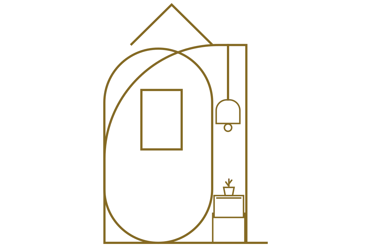 Elegant Minimalist Interior Design Logo for Luxury Homes