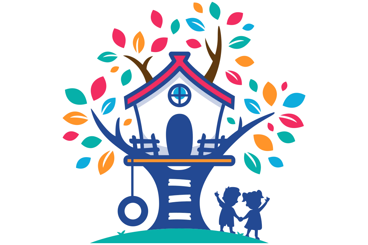 Colorful Treehouse for Creative Childcare Fun