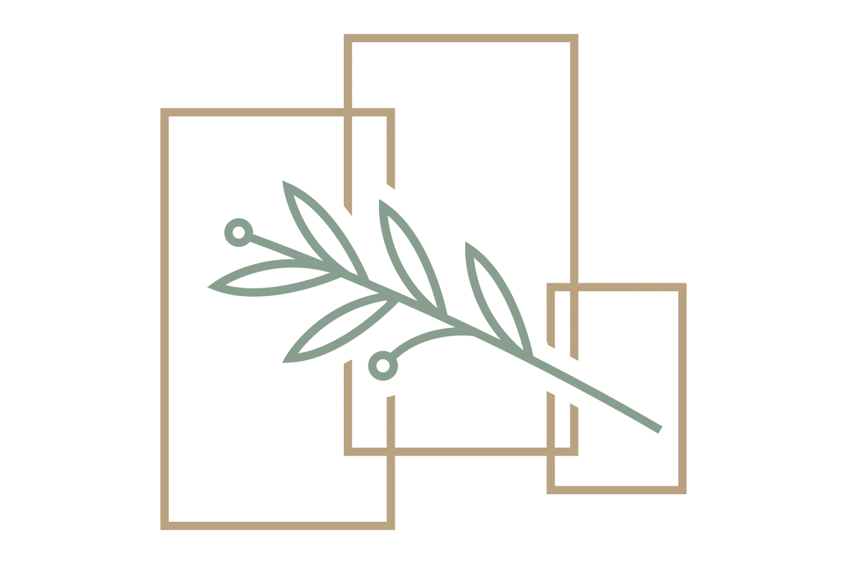 Elegant Minimalist Olive Leaf Design for Interiors