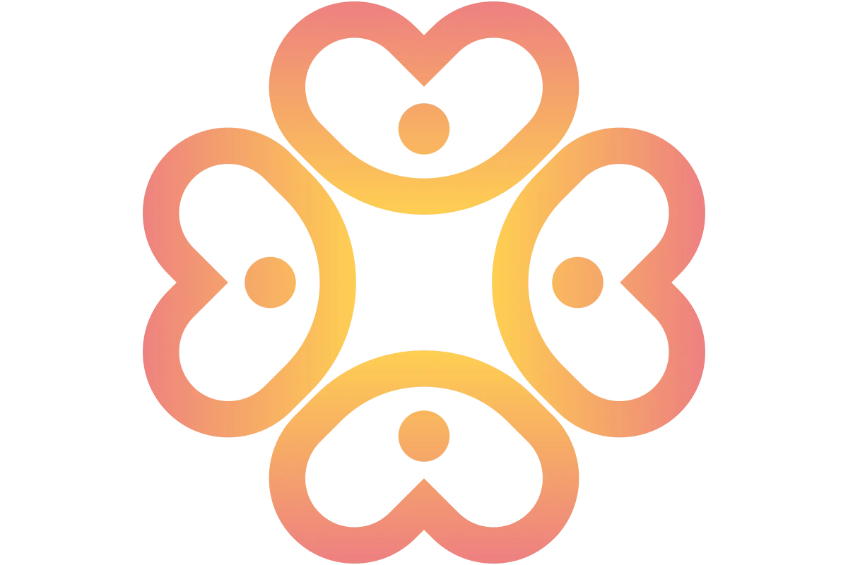 Community-Focused Daycare Logo Emphasizing Care and Growth