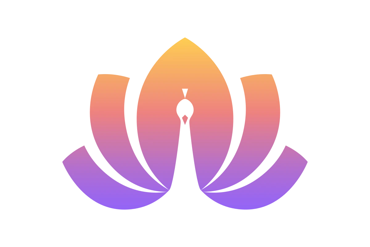 Colorful Lotus Flower Logo for Spa and Wellness Services